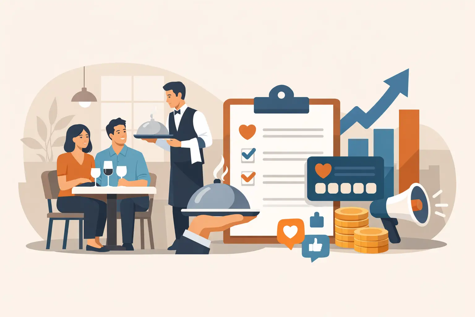 How to Retain Restaurant Customers and Grow Sales