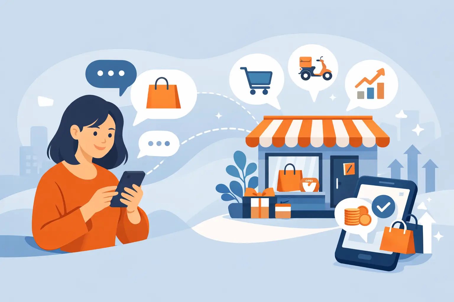 Can Text Messages Increase Orders for Local Shops?